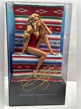 Mattel Farrah Fawcett Barbie Black Label Collector Doll V7161 NRFB